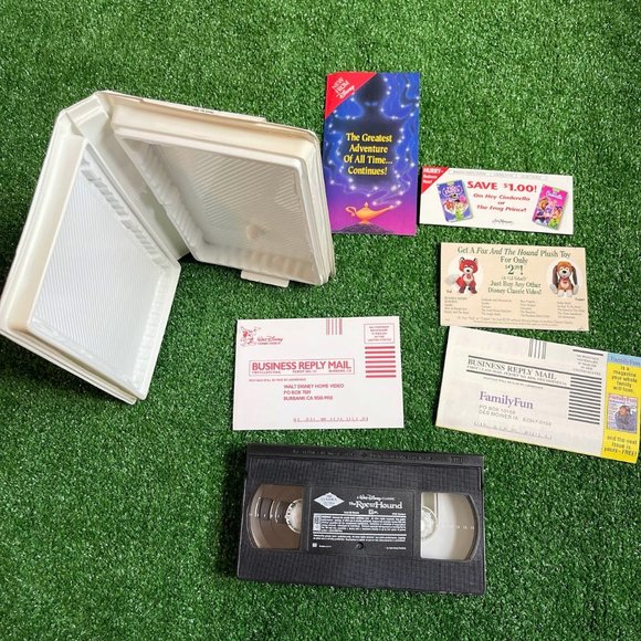 The Fox and The Hound Disney Classic Black Diamond Collection VHS Tested Vintage - Picture 6 of 13